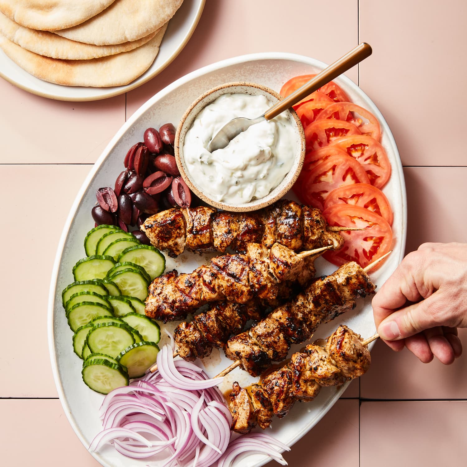 CHICKEN SOUVLAKI 2